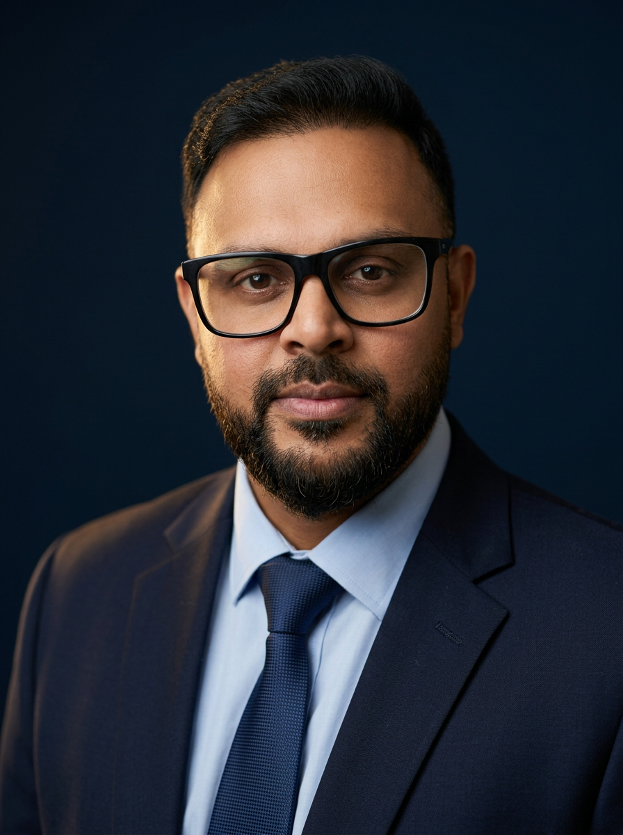 Portrait of Kasun Wijetunga, Principal Broker / CEO at MoneyQuest Clyde